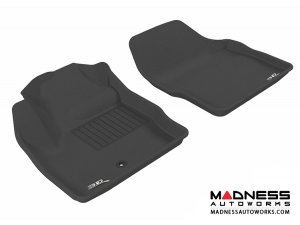 Land Rover LR2 Floor Mats (Set of 2) - Front - Black by 3D MAXpider Land Rover LR2 Floor Mats (Set of 2) - Front - Black by 3D MAXpider